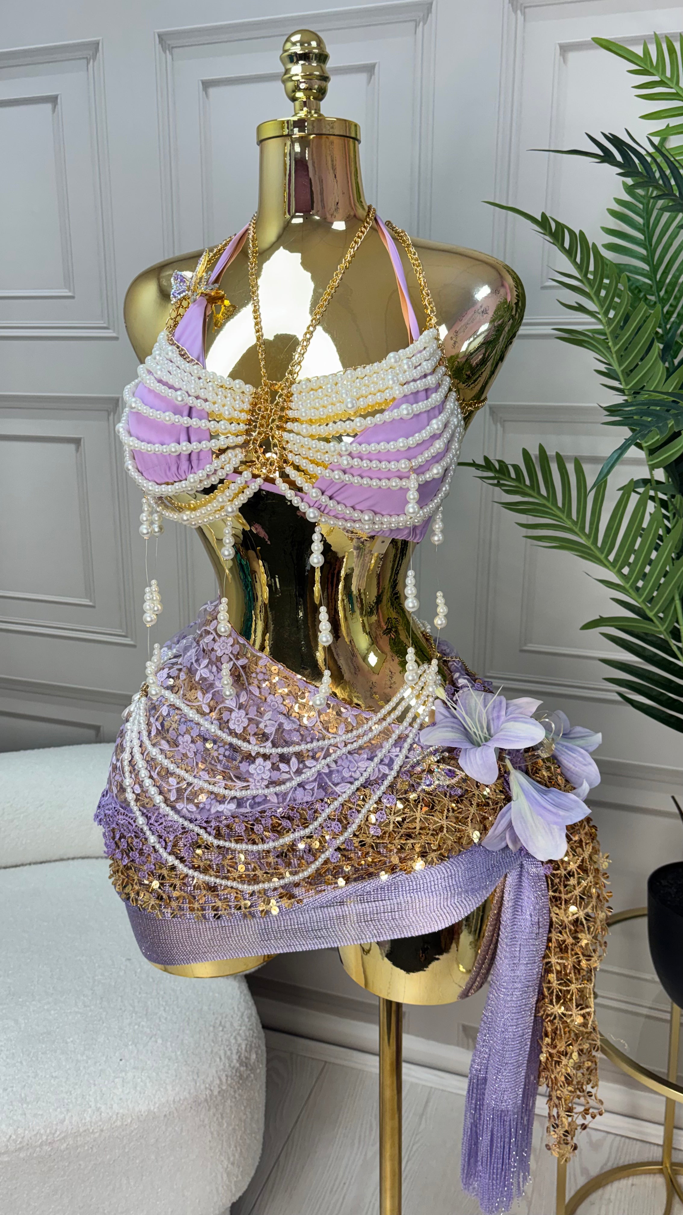 PRE ORDER Lilac Pearl Dream Fairy Outfit image 4