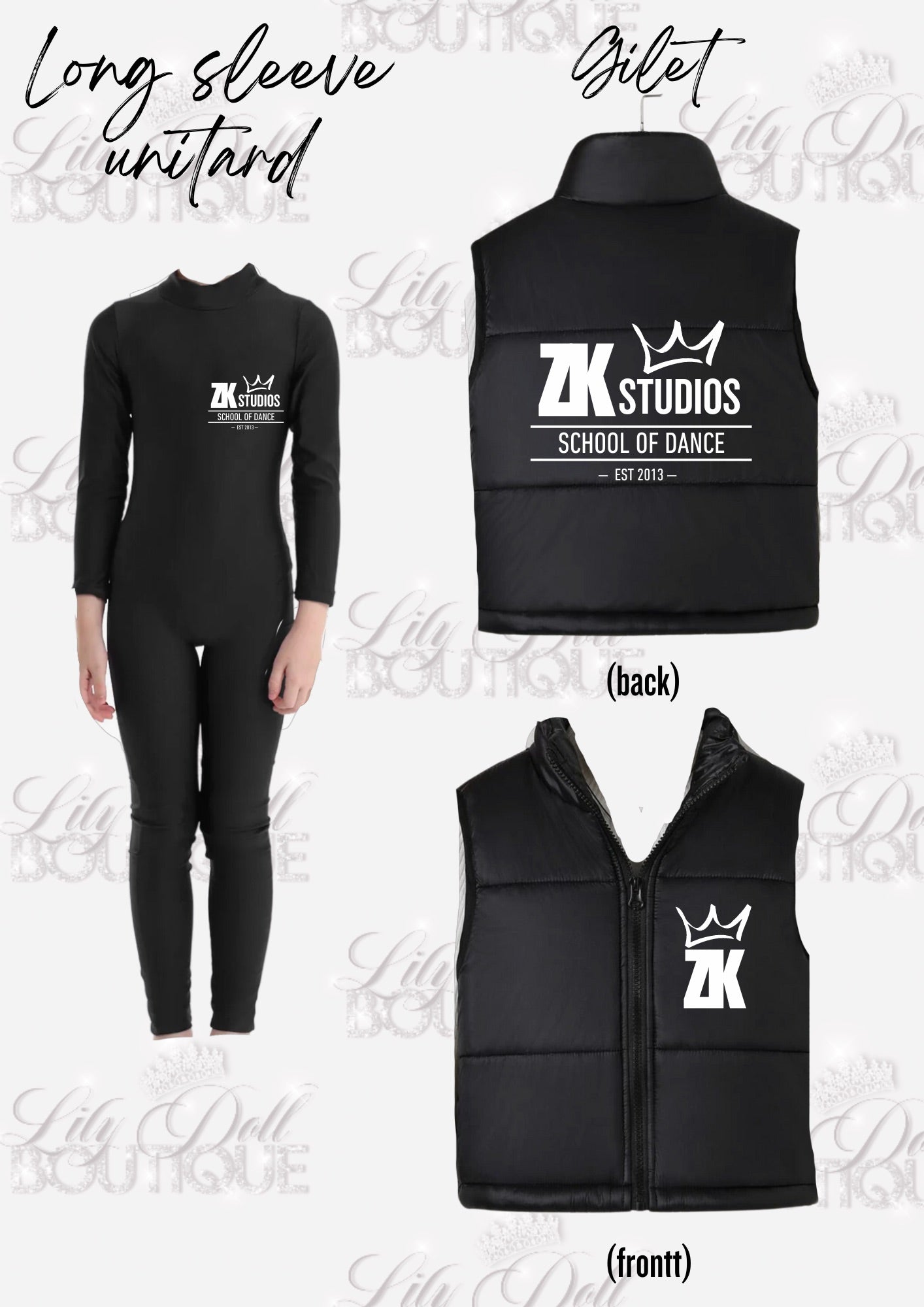 ZK Studios Dance School Uniform Order image 8
