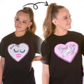 Switch It Reversible Sequin Tshirt Black  image 0
