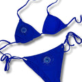 Evil Eye Black Blue Bikini image 0