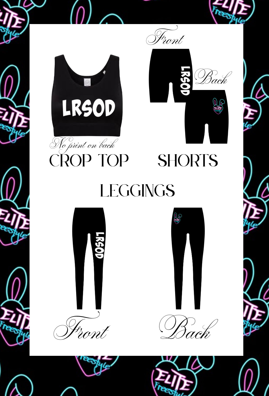 Elite Freestyle LRSOD Dance School Uniform image 5