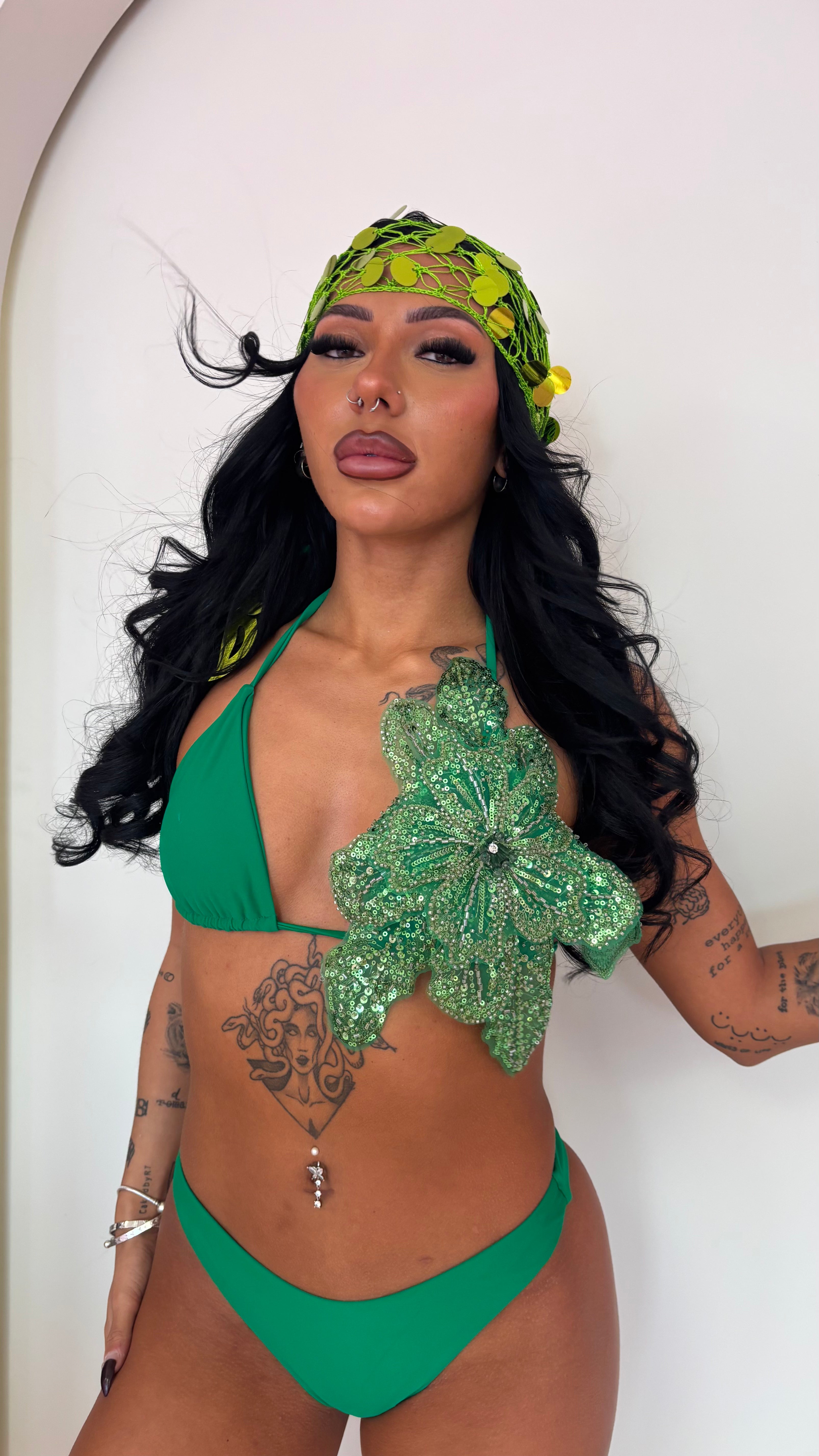Auriella Mist Bikini Green image 0
