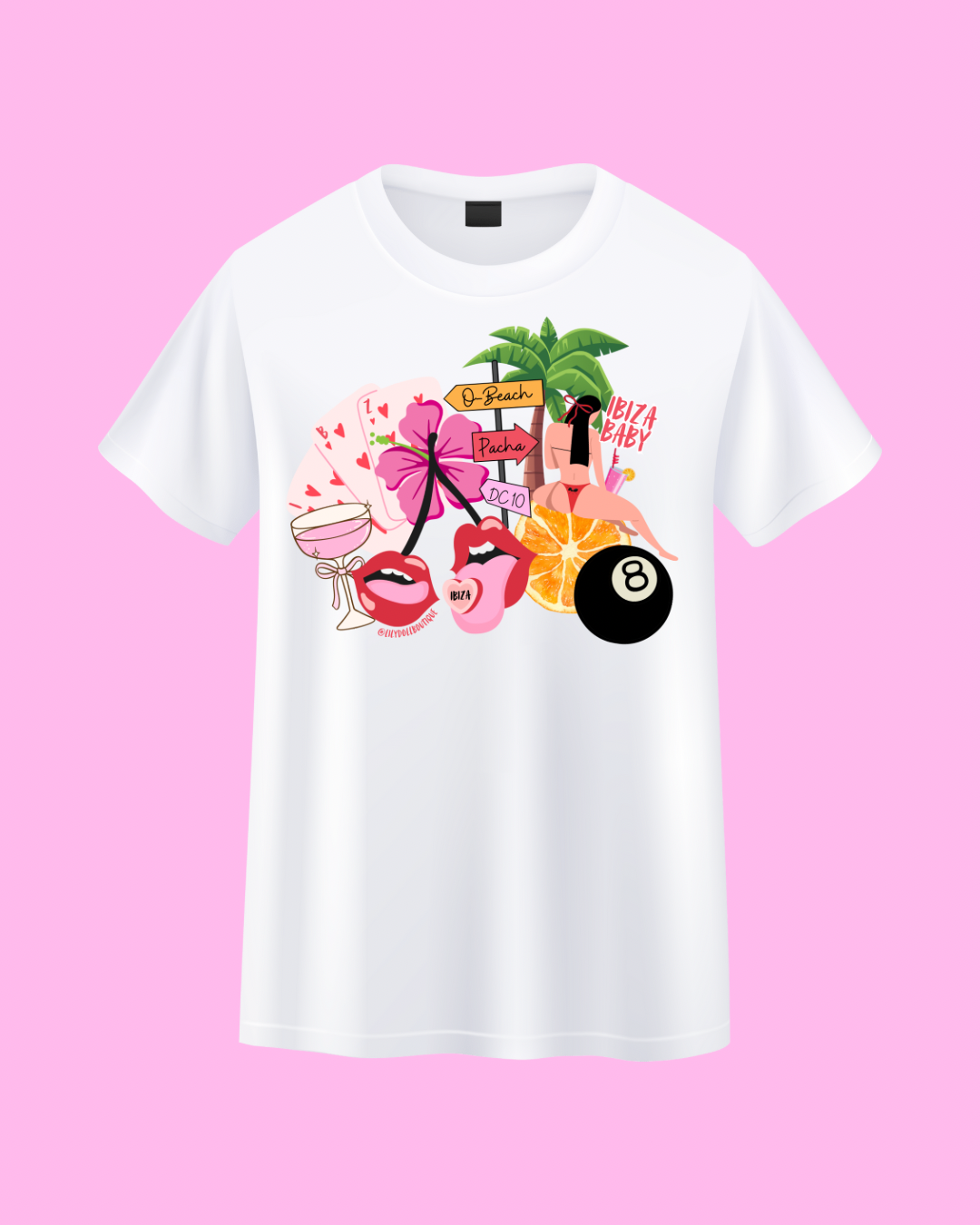 Ibiza Lover LDB Tshirt image 0