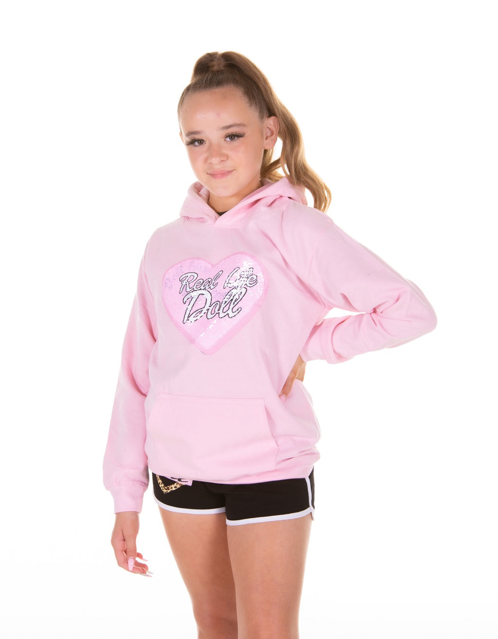 Switch It Reversible Sequin Hoodie image 3