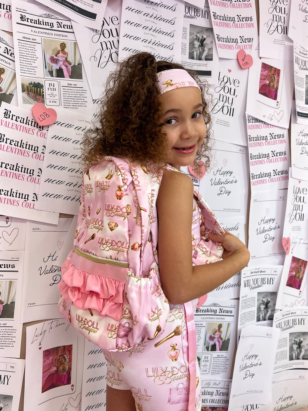 Lily Doll Lovers Ruffle Backpack image 2