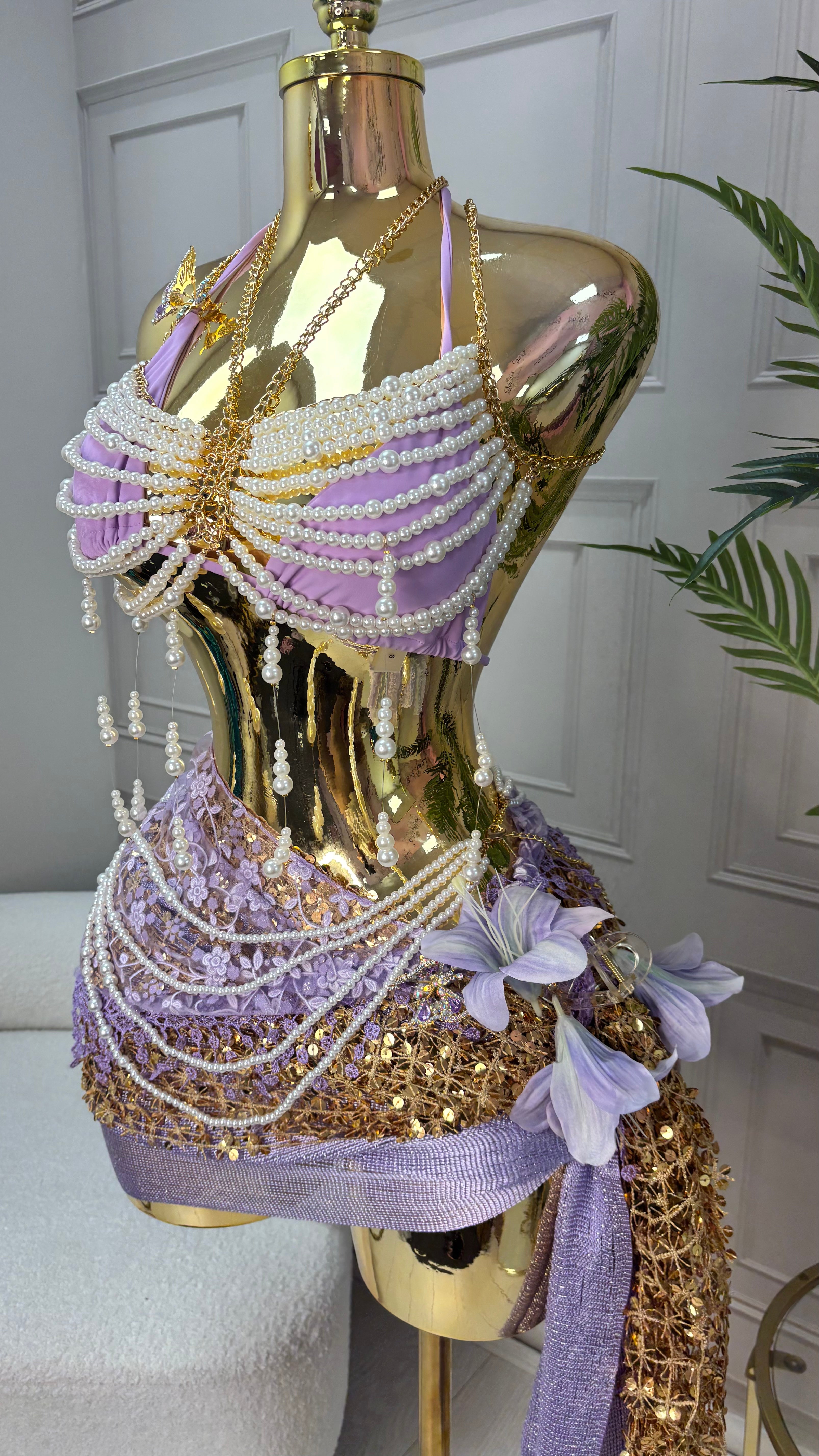 PRE ORDER Lilac Pearl Dream Fairy Outfit image 5