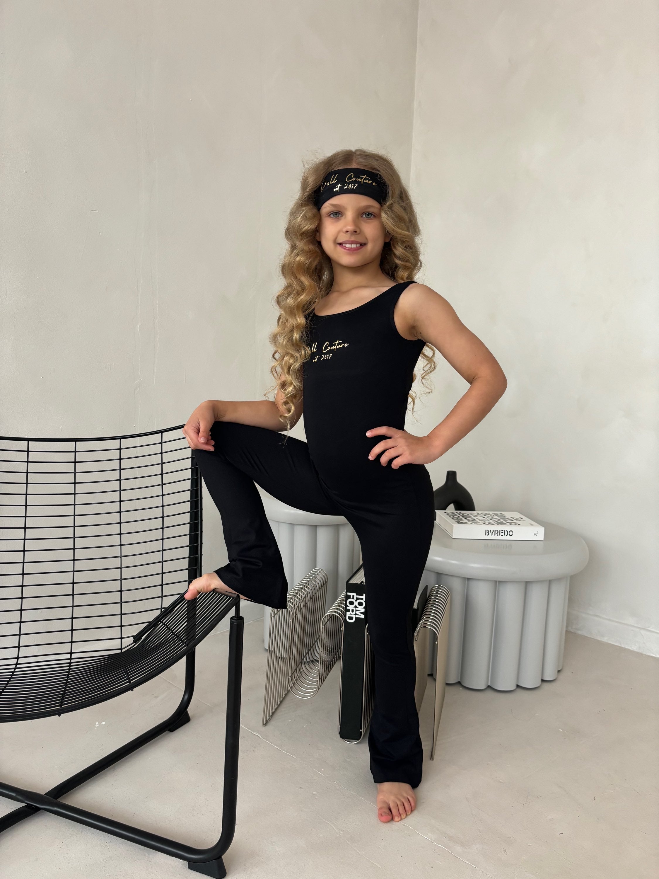 Bella Luxe Flared Leg Jumpsuit image 5